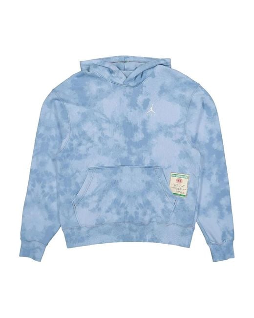 Nike Blue X J Balvin Tie-Dye Hoodie for men