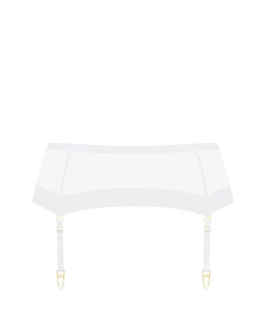 Maison Close White Corps À Corps Strumpfhalter