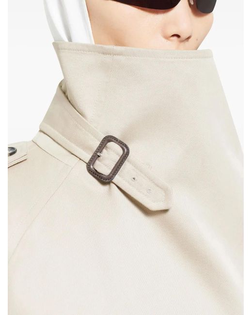 Courreges Natural Oblique Trenchcoat