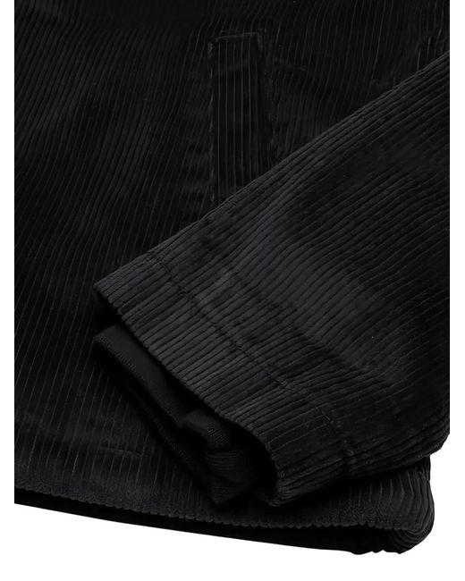 Deus Ex Machina Black Stokes Corduroy Jacket for men