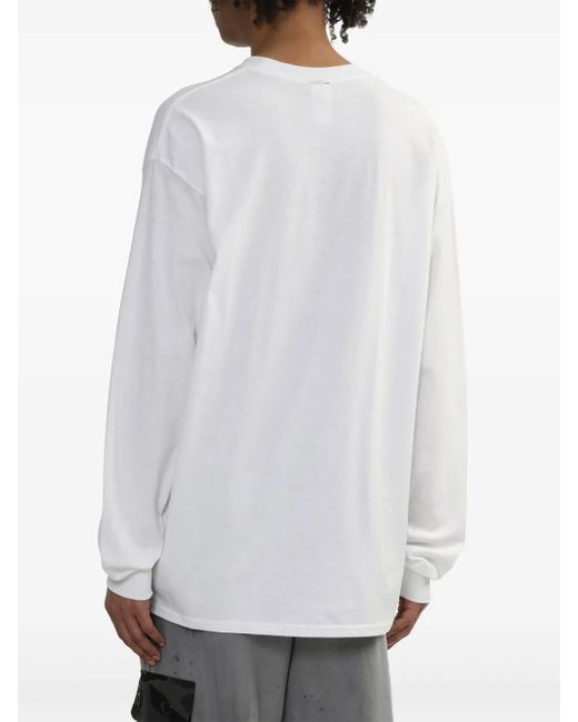 WESTFALL White Cartoon-Print T-Shirt for men