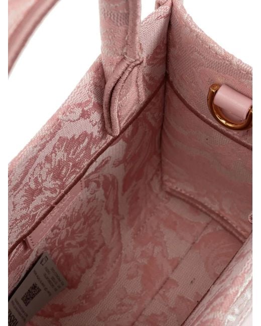 Versace Pink Shopper Bag