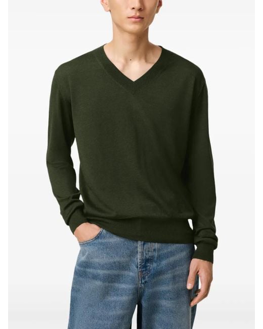 AMI Green Sweaters for men