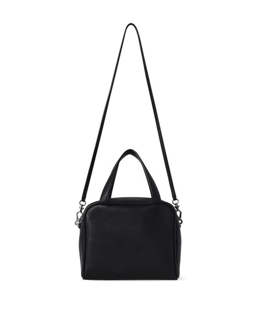 The Row Black Ray Structured Tote Bag