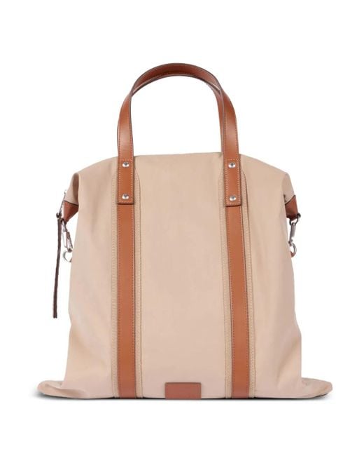 Paul Smith Duffle Shopper Met Leren Afwerking in het Pink voor heren