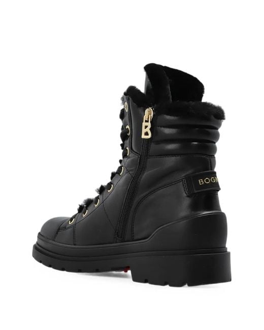 Bogner Black St. Moritz Bikerstiefel