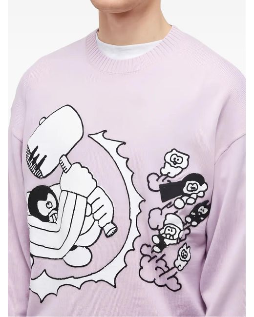 Pull Hammer Brain Dead pour homme en coloris Pink