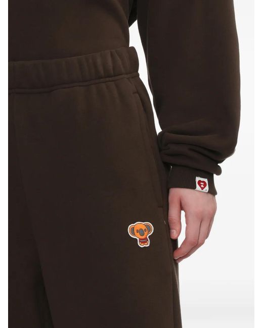 A Bathing Ape White Patch Trousers