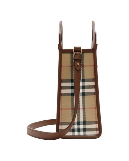 Borsa Pocket Mini di Burberry in Brown