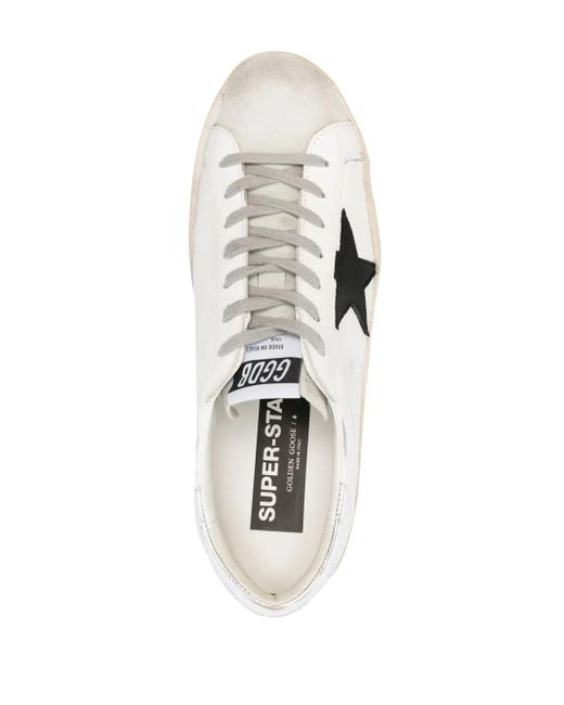 Golden Goose Deluxe Brand White Super-Star Trainers for men