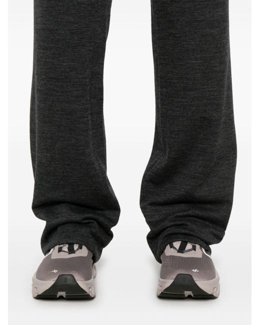 Moncler Gray Tapered Trousers for men