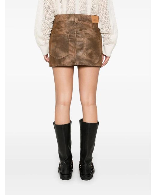 Minifalda Kimmy Isabel Marant de color Brown