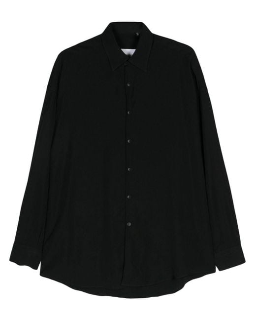 Chemise à manches longues Costumein pour homme en coloris Black