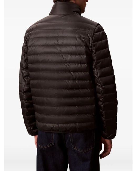 Calvin Klein Brown Quilted Jacket for men
