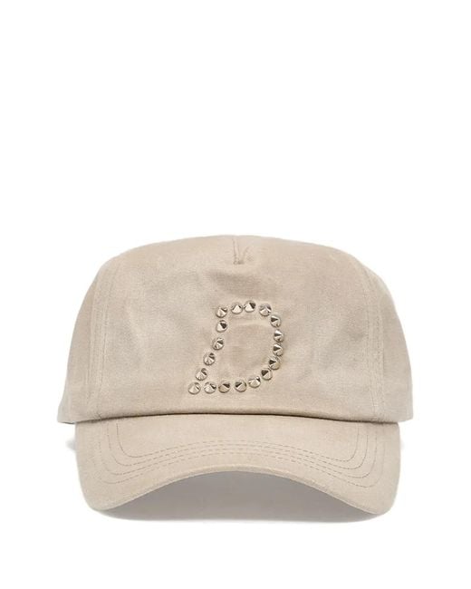 Dime Natural Casquette À Détails De Clous