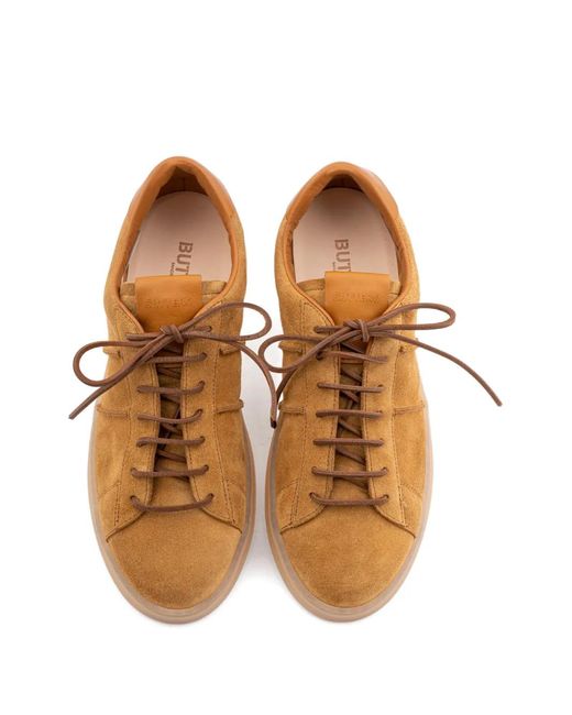 Buttero Brown Burro Sneakers for men
