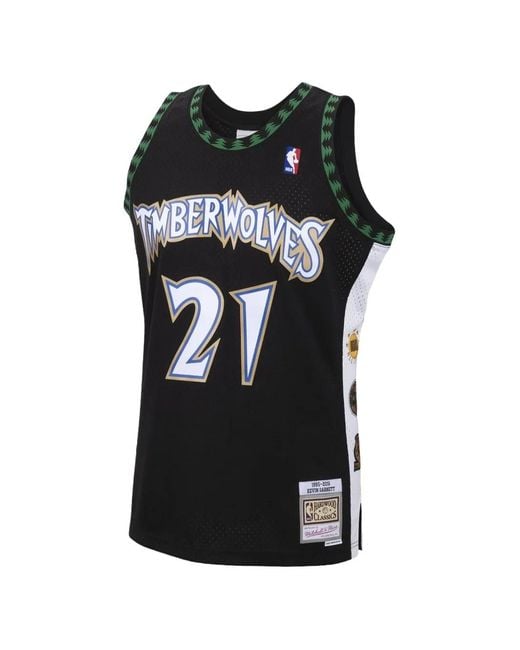 Mitchell & Ness Kevin Garnett Jersey in het Black voor heren