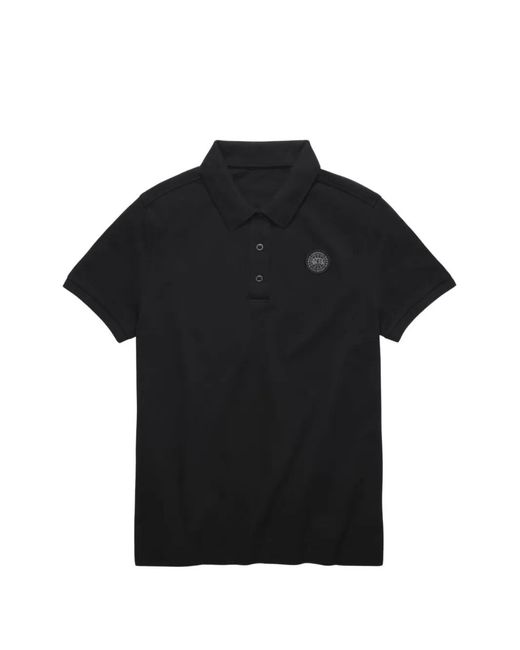 Canada Goose Black Badge Polo Top