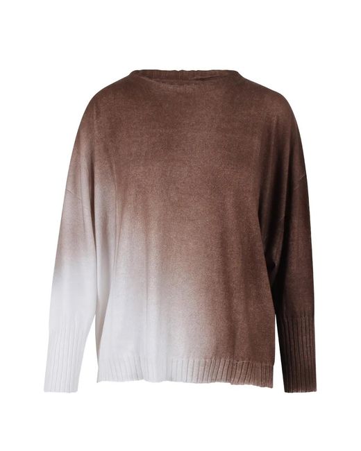 Ploumanac'h Brown Dip-Dye Sweater