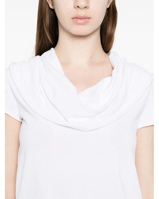 Liviana Conti White Carola Off-Shoulder Sweater