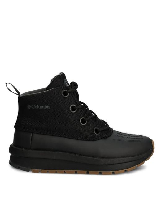 Columbia Black Moritza Shield Lace-Up Boots