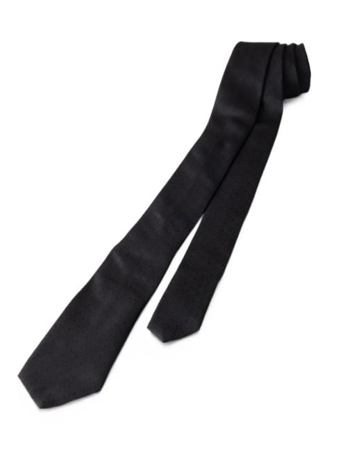 Prada White Silk Tie for men