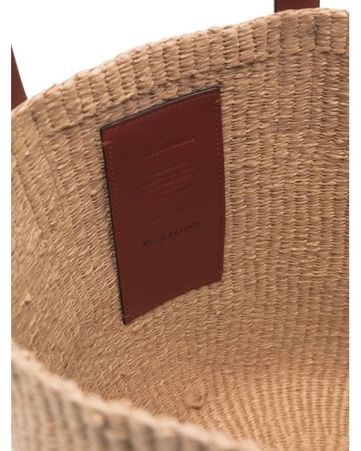 Chloé Brown Pferde Medaille Korb Tasche