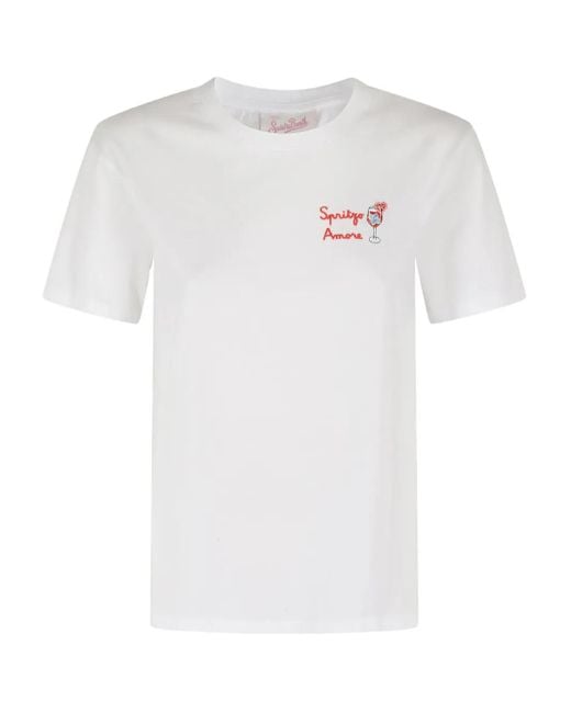 Mc2 Saint Barth Emilie Tシャツ White