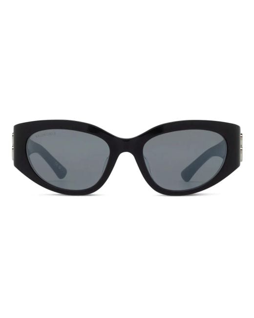 Balenciaga Black Cat-Eye Sunglasses