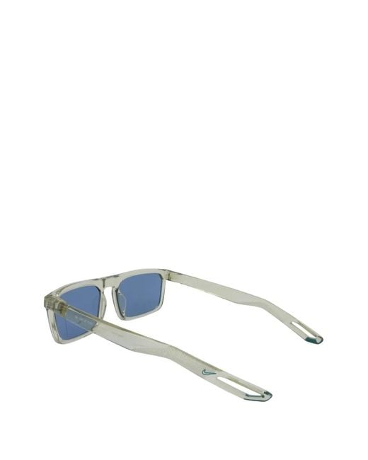 Nike Blue Nv03 Square-Frame Sunglasses for men