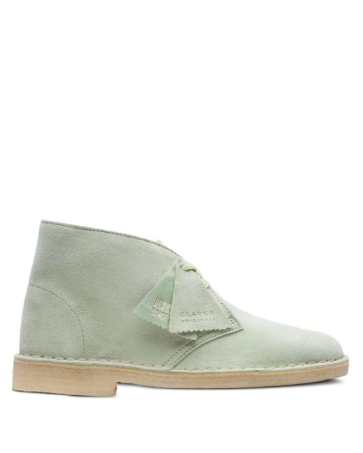 Desert Boots En Daim Clarks en coloris Green