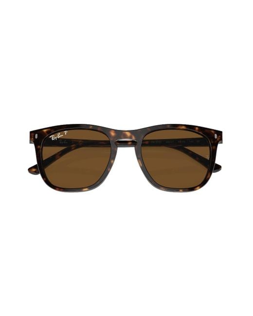 Ray-Ban Brown Rb2210 Square-frame Sunglasses