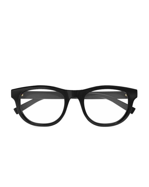 Gucci Black Web-Detail Glasses