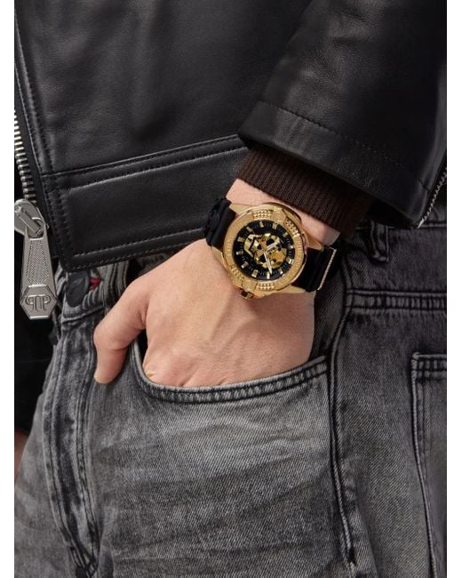 メンズ Philipp Plein The $kull 44mm 腕時計 White