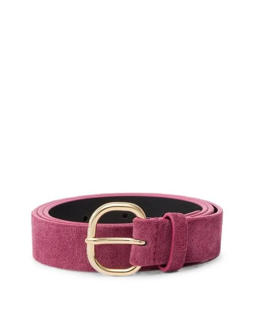 Momoní Pink Ramirez Suede Belt