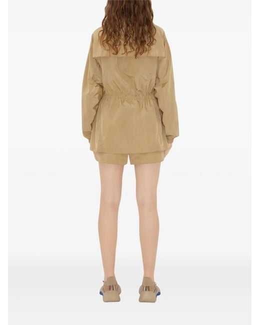 Burberry Natural Klassische Kapuzenjacke