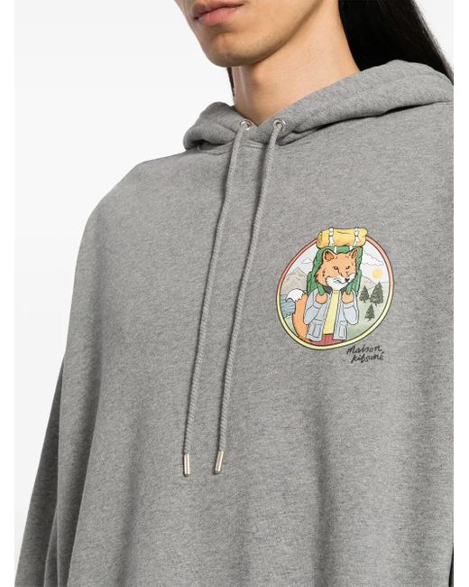 Maison Kitsuné Gray Sweaters for men