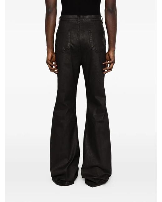 Rick Owens Black Bolan Bootcut Jeans for men