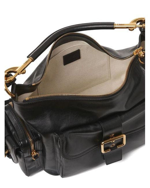 Chloé Black Camera Bag Leather Shoulder Bag