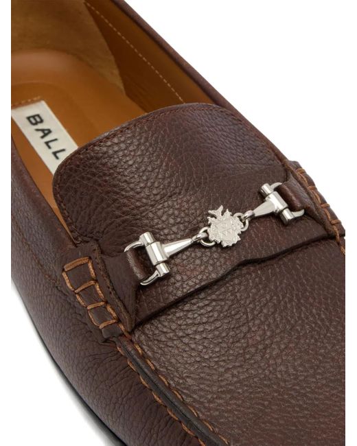 Bally Brown Clay Loafers for men