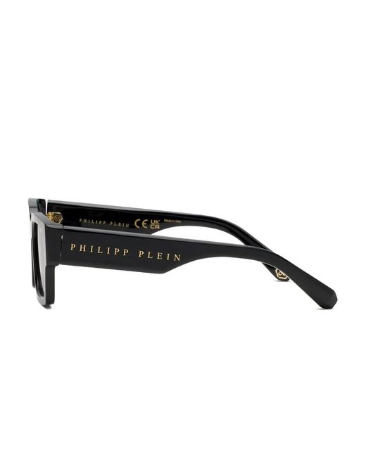 Philipp Plein Gray Rectangle-Frame Sunglasses for men