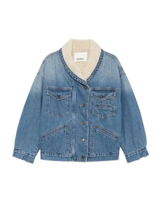 Isabel Marant Blue Pimia Denim Jacket