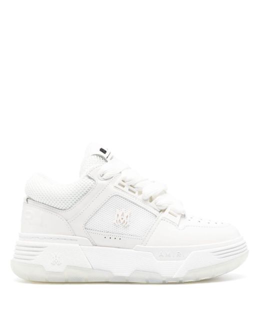 Amiri White Ma-1 Leather And Mesh Low-top Trainers for men