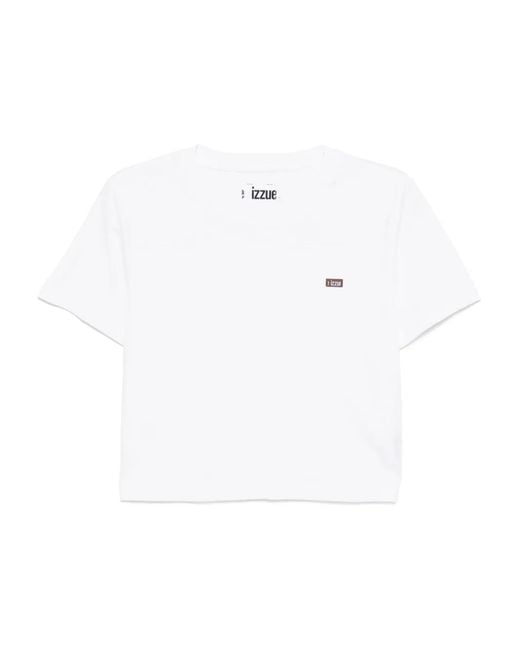 Izzue White Logo T-Shirt