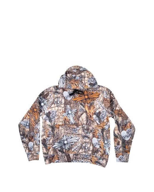 Chrome Hearts White X Nocta Realtree Patterned Hoodie for men