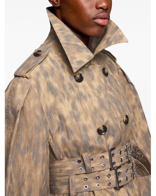 Ganni Natural Trench Coat