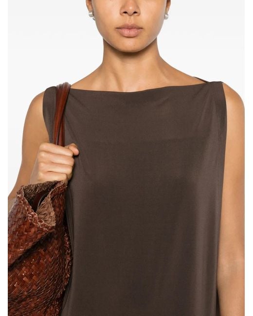 Issey Miyake Brown Dresses