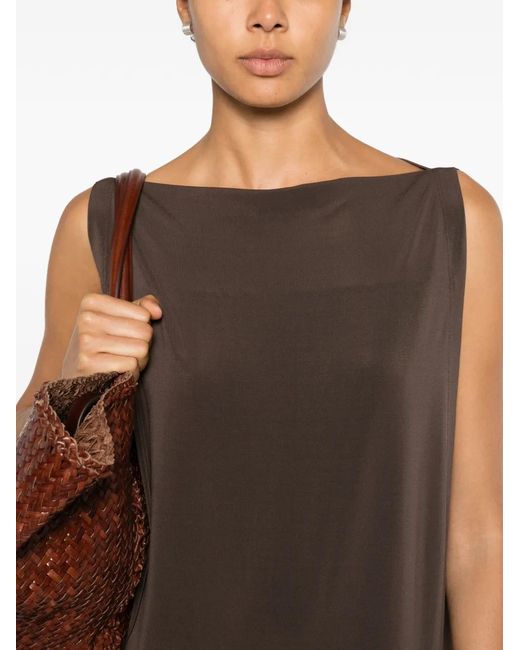 Issey Miyake Brown Dresses