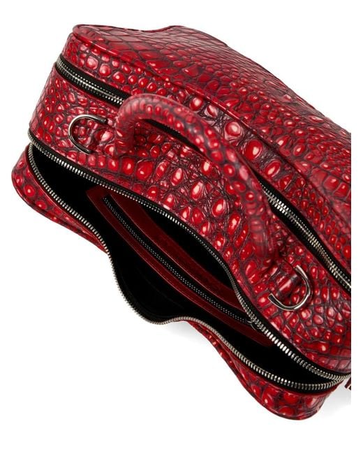 CAMPERLAB Red Lunssi Shoulder Bag for men