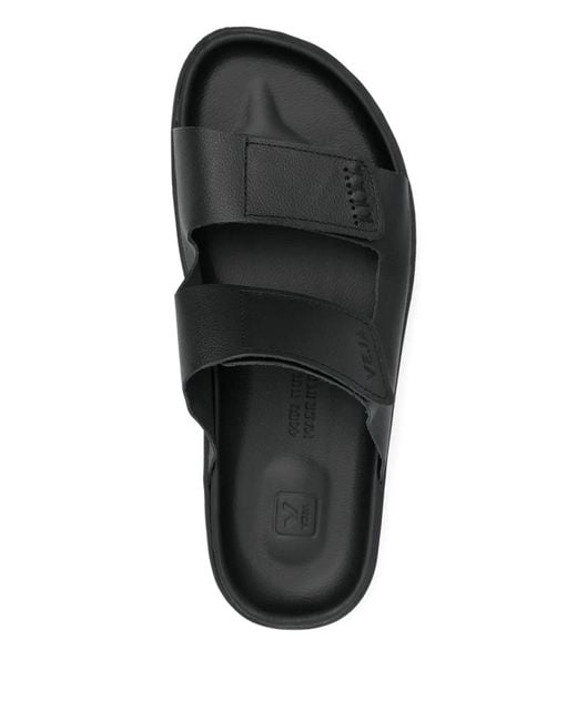 Veja Black Etna Sandals for men